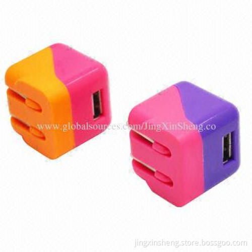 US Type Plug Mini Travel Adapters with Gorgeous Streamline, Charging Fast
